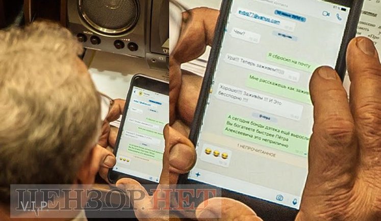 "You are making fortune faster than Poroshenko. Not very nice," MP Voropaiev texts Akhmetov’s business partner Heller. PHOTO