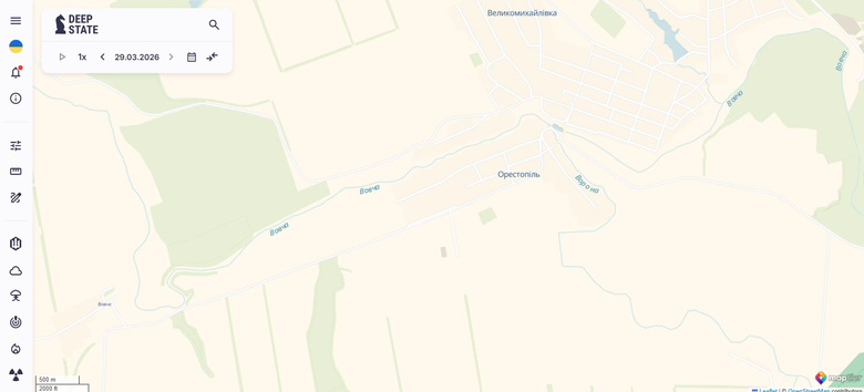 Орестополь карта