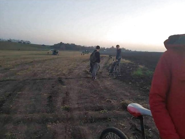 Зявилося відео з місця аварії Су-27 на Вінничині 07