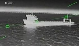 удар по кораблях рф