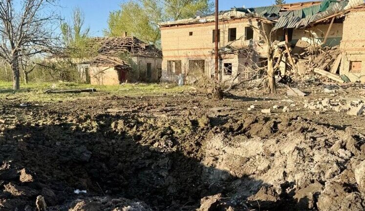 Russians attacked frontline territories in Zaporizhzhia region with aerial bombs. PHOTO
