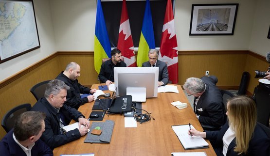 Zelensky spoke with European leaders