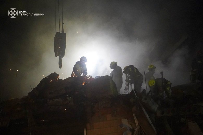 Удар РФ по Тернополю