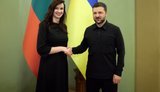 Зеленський зустрівся з прем’єр-міністеркою Литви Інгою Ругінене