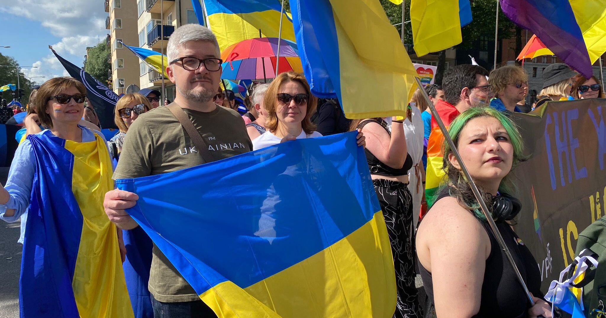 ЛГБТ и Украина: Прайд в Стокгольме Плахотнюк | Цензор.НЕТ