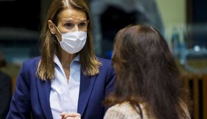 Глава МИД Бельгии Вильмес отказалась комментировать свое возможное назначение генсеком НАТО