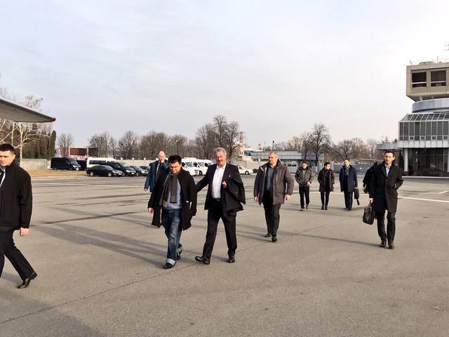 Luxembourg FM Asselborn visits Donbas 01