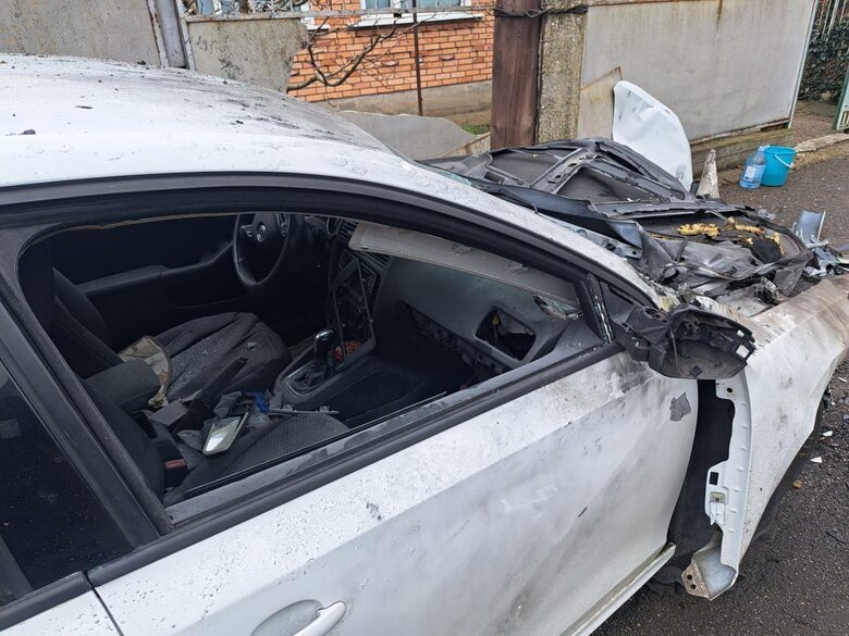 Наслідки обстрілу Нікополя