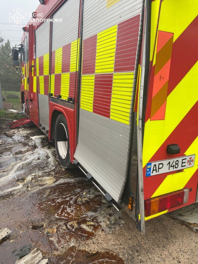 Russia attacks Ukrainian rescuers in Zaporizhzhia