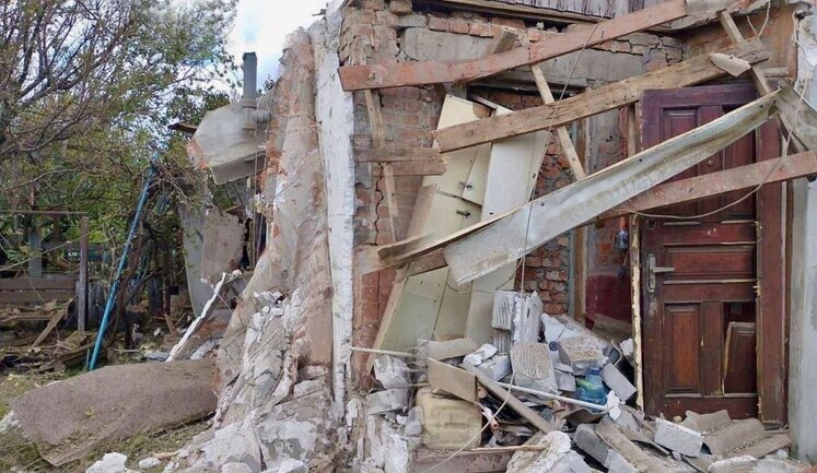 Россияне сбросили как минимум 9 КАБов на Степногорск, - ОВА. ФОТОРЕПОРТАЖ
