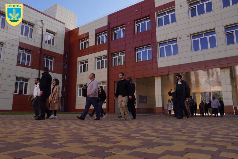 Delegation of Global South countries visited sites of Russian war crimes in Irpin 05