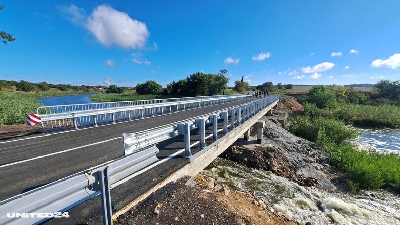 Within framework of UNITED24 initiative, 16 bridges have already been rebuilt in Ukraine 01
