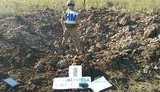 Под Светлодарском террористы выпустили 13 реактивных боеприпасов ГРАДа, - украинская сторона СЦКК. ФОТОрепортаж