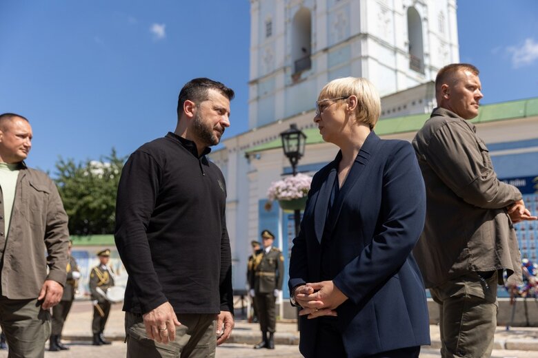 Зеленський разом із президенткою Словенії Пірц Мусар вшанували пам’ять загиблих захисників України