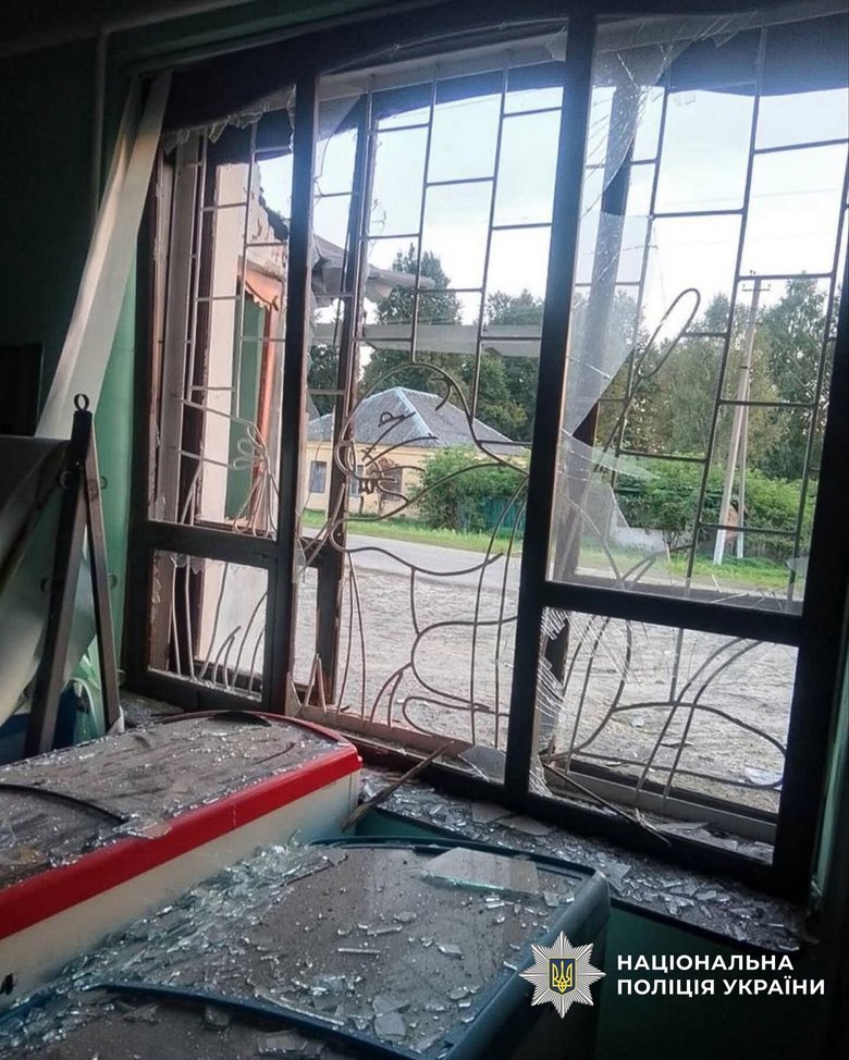 Russia shelled a school and a shop in Chernihiv region