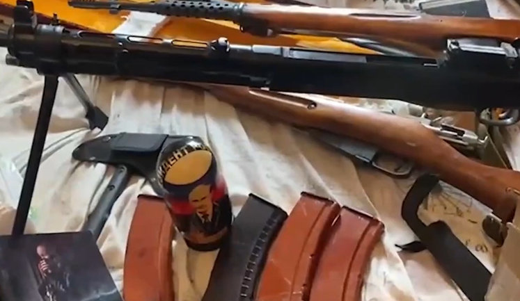 Policemen carry out large-scale testing in Odesa: Russian special services planned destabilization in region, weapons and banned symbols were found. VIDEO
