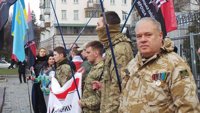 Crimea is Ukraine: activists picket Russia embassy in Kyiv 03