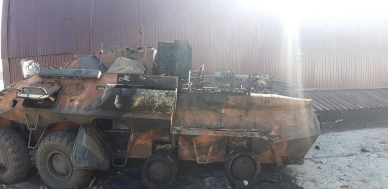 ВСУ освободили от оккупантов село Гусаровка Харьковской области 02