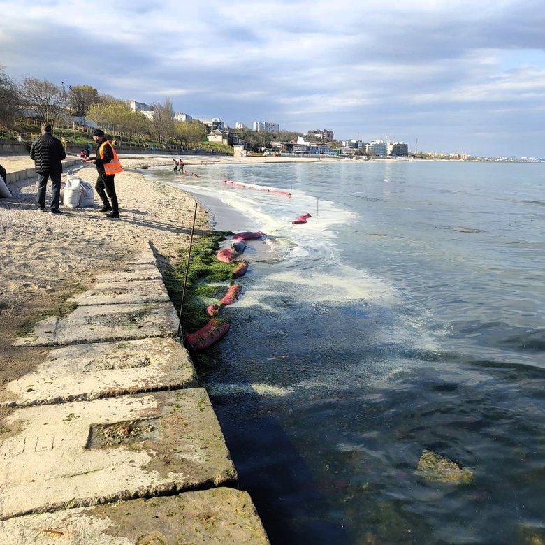 Опія у морі в Чорноморську