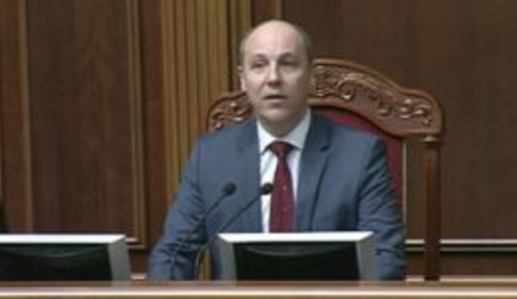 Political crisis overcome, no early elections, - speaker Parubii