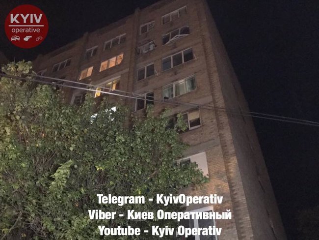 Взрыв в многоэтажном доме прогремел в Киеве 01
