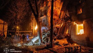 Strike on Kharkiv: three bodies have been found under rubble of building (updated). PHOTOS