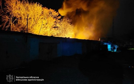 Ворожий удар по Запоріжжю: одна людина загинула, одна поранена