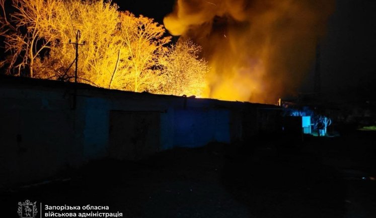 Ворожий удар по Запоріжжю: одна людина загинула, одна поранена