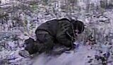 Drone attacks Russian in field