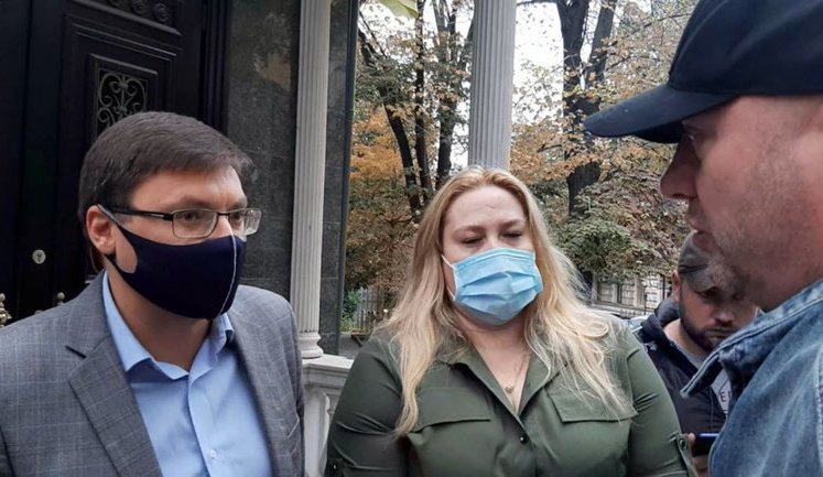 В Одессе митинговали против работы российских буксиров в портах Украины