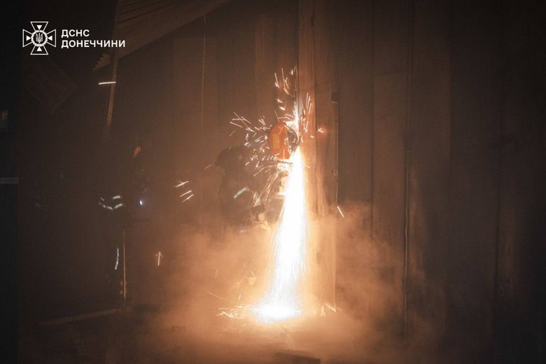 Shelling of Donetsk region