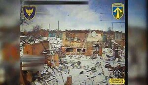 Воїни 57 ОМПБр успішно атакують ворожі схованки та окупантів у Вовчанську на Харківщині. ВIДЕО