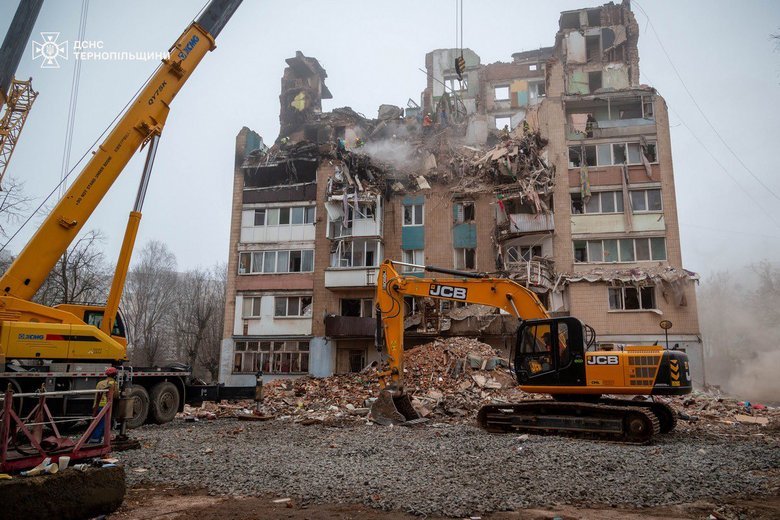 Удар РФ по Тернополю