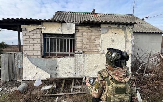 Consequences of shelling of Donetsk region on 3 February 2025