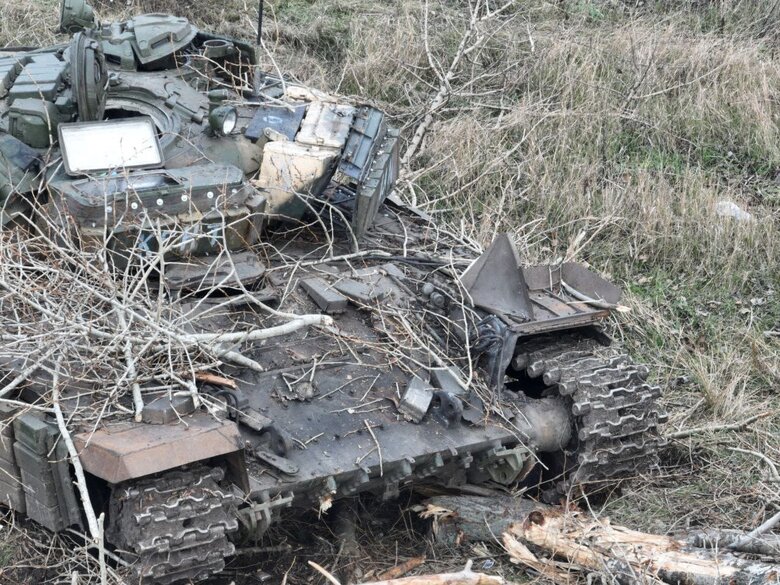 Спецпризначенці Нацгвардії знищили колону бронетехніки окупантів на Донеччині 03