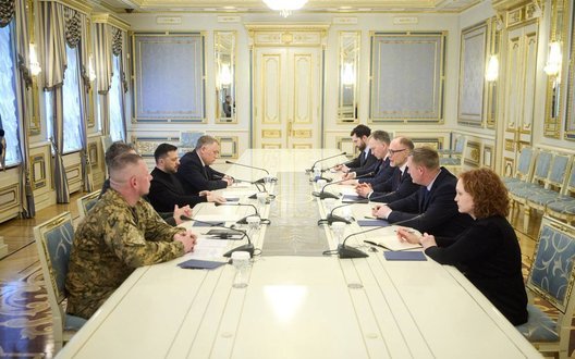 Зеленський зустрівся з міністром оборони Латвії: обговорили ППО та військову підтримку