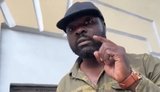 African mercenary in the Russian army