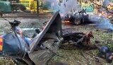Наслідки обстрілу Нікополя