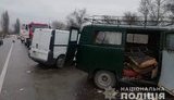 Renault Trafic и УАЗ столкнулись на Херсонщине: пять человек погибли, один госпитализирован, - полиция. ФОТОрепортаж