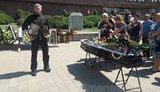 С умершим экс-замкомандира "Азова" по применению артиллерии Игорем Прозапасом (позывной Кихот) простились в Запорожье. ФОТОрепортаж