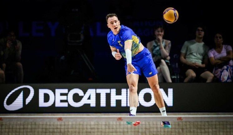 Україна обіграла у волейбольній Лізі націй третю команду світу - Бразилію