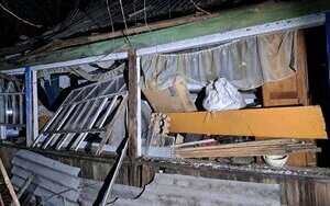 Наслідки падіння уламків БпЛА на Полтавщині