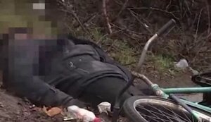 "On first day, Zhenya was shot. Just like that. On street. On second day, Lenya was shot. A shot in back," Bucha residents said.. VIDEO