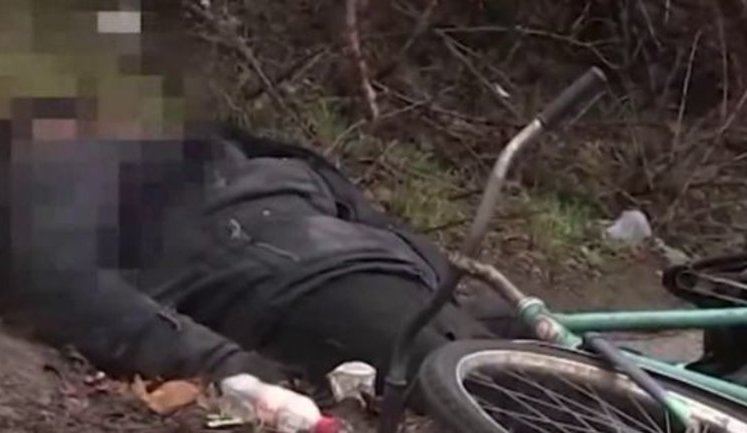 "On first day, Zhenya was shot. Just like that. On street. On second day, Lenya was shot. A shot in back," Bucha residents said.. VIDEO