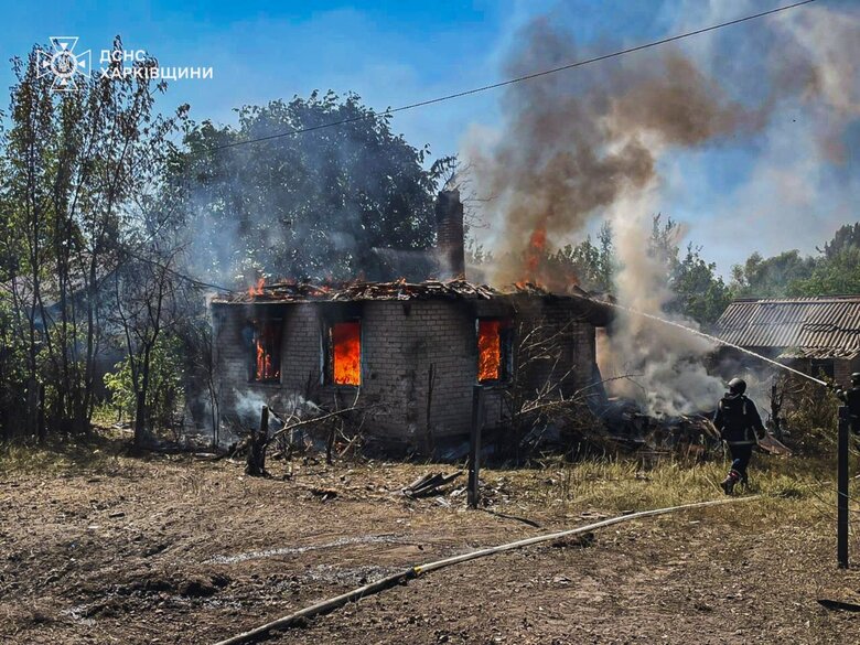 наслідки удару по Харківщині