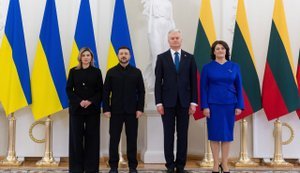 Зеленський обговорив із Науседою енергетику, ППО і нові шляхи постачання зброї Україні. ФОТО