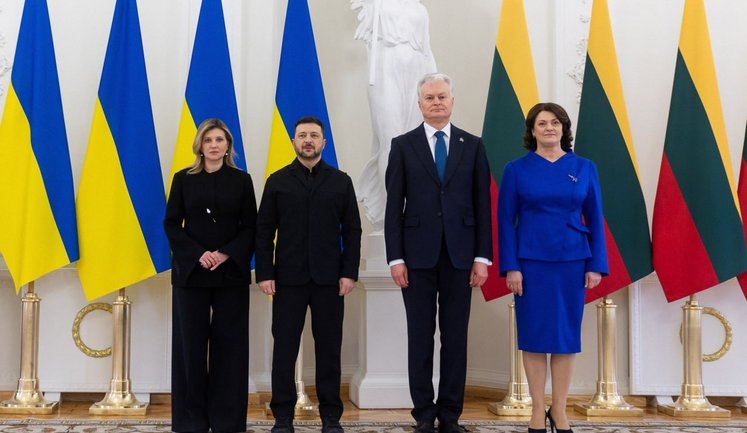 Зеленський обговорив із Науседою енергетику, ППО і нові шляхи постачання зброї Україні. ФОТО