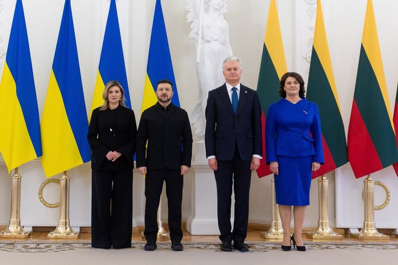 зеленський та науседа