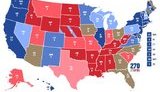 За останніми опитуваннями, Байден обходить Трампа, зокрема в шести штатах, що вагаються. ІНФОГРАФІКА