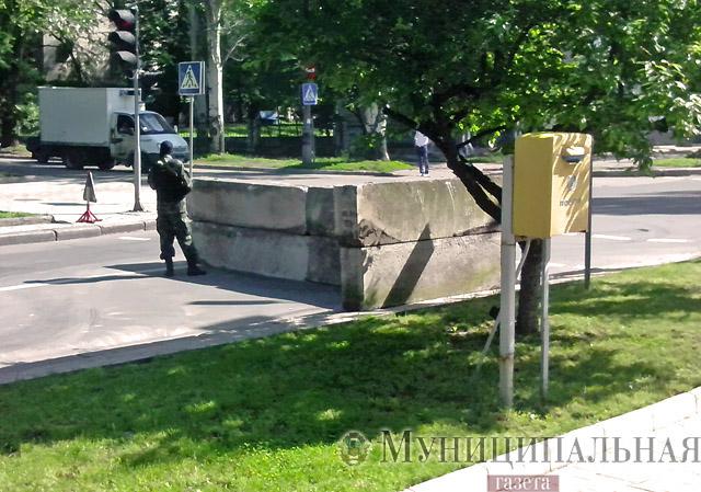 донецк террористы блокпост